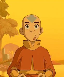 Avatar Aang The Last Airbender Paint by numbers