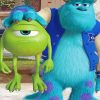 Monsters University Mike And James Wazowski Paint by numbers