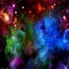 Beautiful Colorful Space paint by number