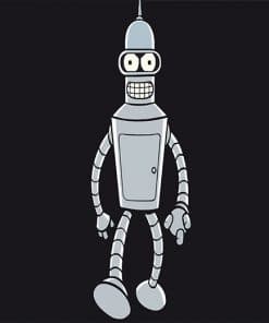 Bender Robot paint by number