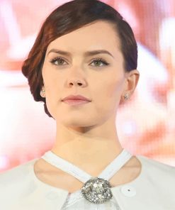 Daisy Ridley paint by number