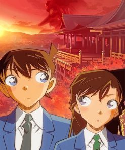 Detective Conan and Ran adult paint by numbers
