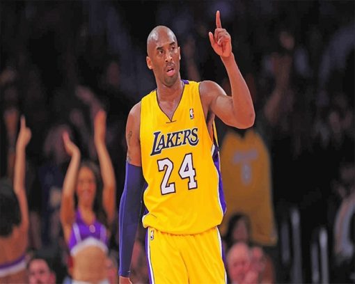 Legend Kobe Bryant adult paint by number