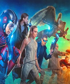 Legends Of Tomorrow paint by numbers