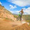 Light Green Dirt Bike adult pain by numbers