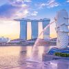 Singapore Merlion paint by number