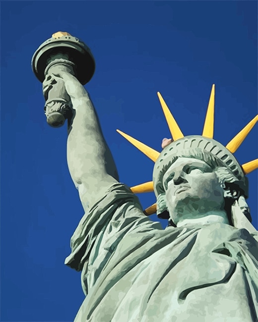 Statue of Liberty National Monument adult paint by number
