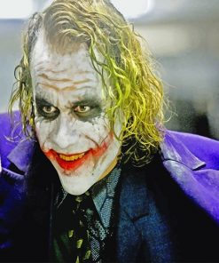 The Dark Knight joker adult pain by number