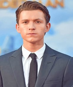 Tom Holland Spiderman adult paint by numbers