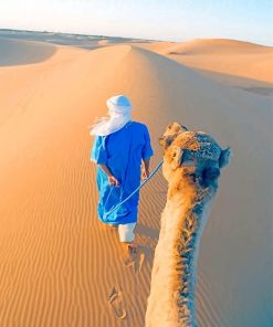 Arabic Desert paint by number
