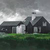 Black Barn paint by number