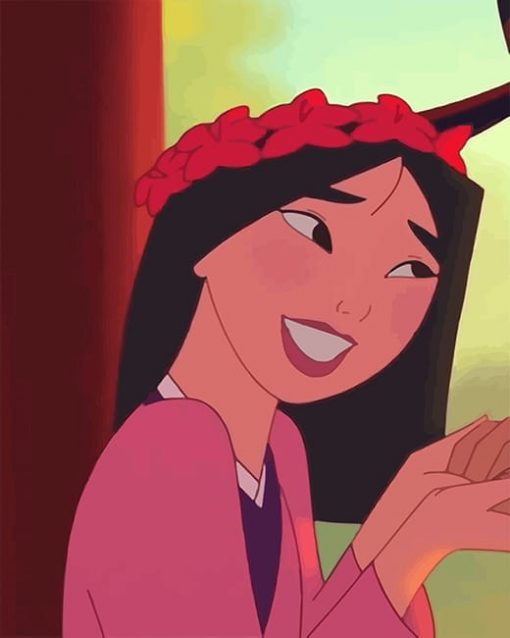 Disney Princess Pocahontas paint by number