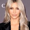 Grey Haired Kim Kardashian paint by number