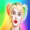 Harley Quinn Colorful paint by number