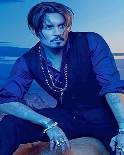 Johnny Depp - Actors Paint By Numbers - Num Paint Kit