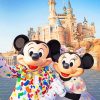 Mickey And Minnie Mouse Paint By Numbers
