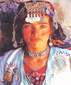 Berber Woman Paint By Number