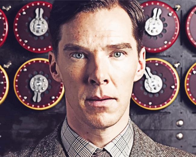 Alan Turing The Imitation Game adult paint by numbers