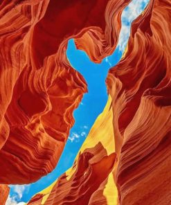 Antelope Canyon Arizona paint by numbers