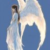 Beautiful angel adult paint by numbers