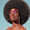 Black Girl With Afros adult paint by numbers