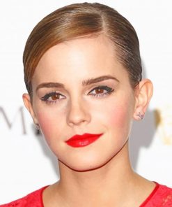 Classy Emma Watson adult paint by numbers