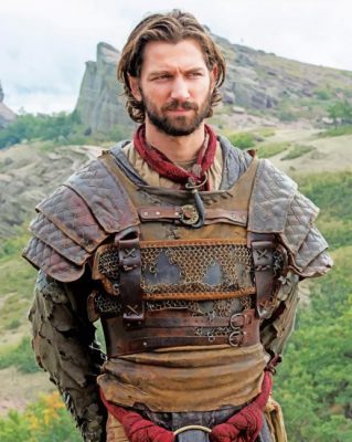 Daario Naharis Game Of Thrones - Actors Paint By Number - Num Paint Kit