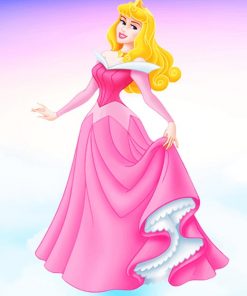 Disney Princess Aurora adult paint by numbers