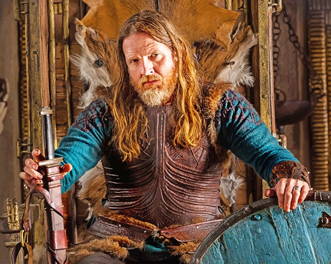 Donal logue vikings adult paint by numbers