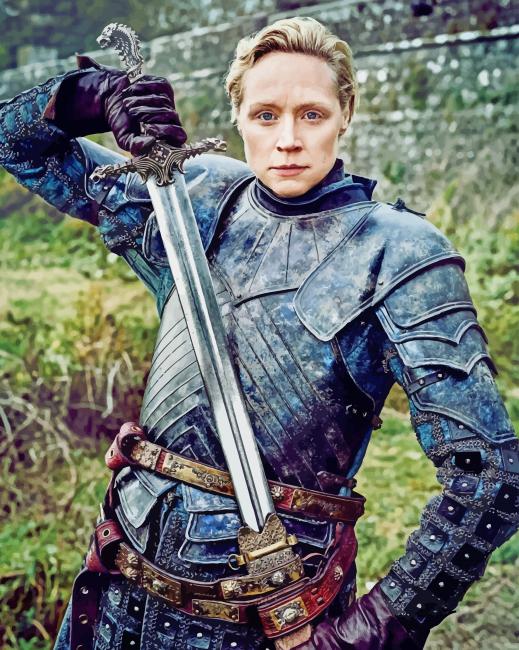 GOT Brienne Of Tarth adult paint by numbers