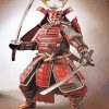 Japanese Samurai paint by number