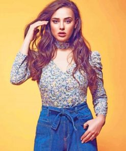 Katherine Langford adult paint by numbers