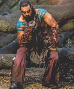 Khal Drogo GOT adult paint by numbers