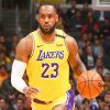 Lakers Lebron James paint by number