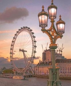 London Eye paint By Numbers