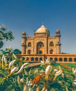 Safdarjung Tomb India paint by number