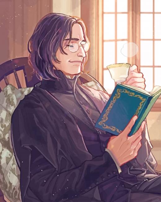 Severus Snape Harry Potter Paint By Numbers - Paint numbers