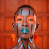 Tribal African Face adult paint by numbers