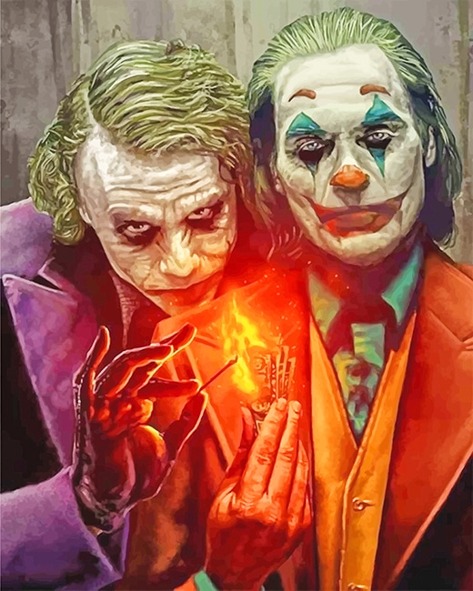Tw Jokers adult paint b numbers