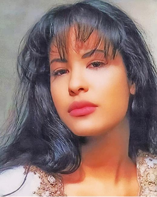 Selena Quintanilla Singers Paint By Numbers Numpaint Paint By Numbers
