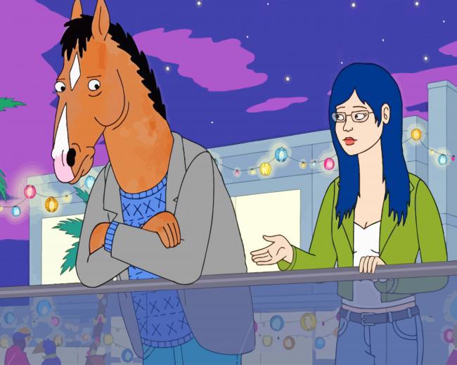 BoJack And Diane Movie paint by number