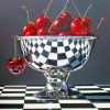 bowl of cherries adult paint by number