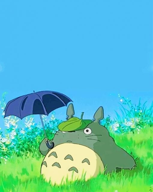 Cute Totoro Paint By Numbers