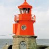Emden West Mole Lighthouse Paint By Numbers