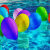 Floating Colorful Balloons paint by number