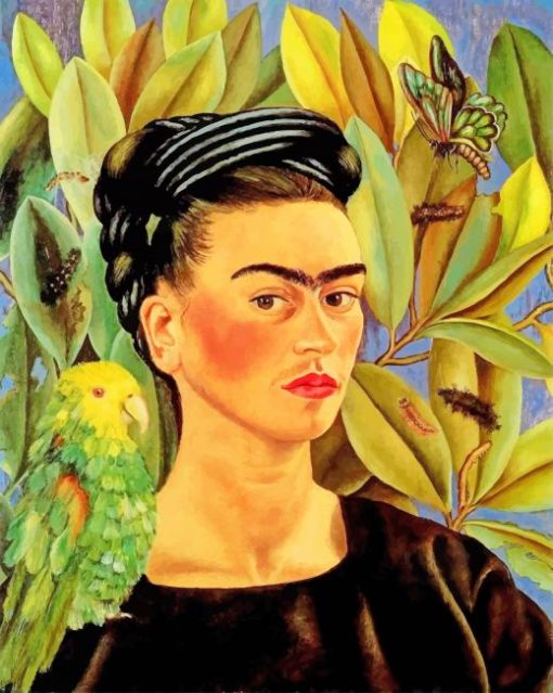 Frida Khalo Self Portrait - Paint By Number - Num Paint Kit
