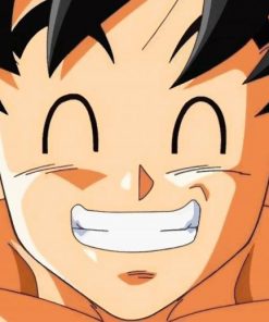 goku dragon ball smile paint by numbers