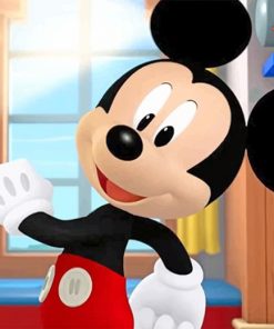 good morning mickey adult paint by numbers