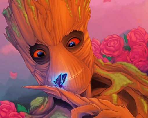 Groot Paint By numbers