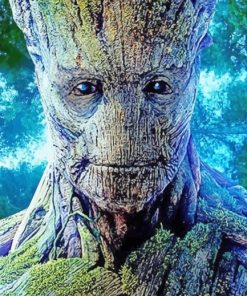 Groot Trees Paint By Numbers